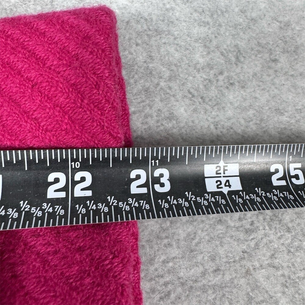Vintage Y2K Coffee Shop Coat Womens Wool Blend Size L Bright Pink - Picture 10 of 12